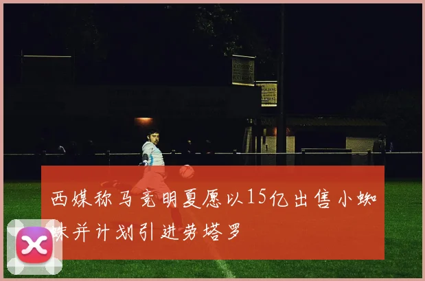 西媒称马竞明夏愿以15亿出售小蜘蛛并计划引进劳塔罗