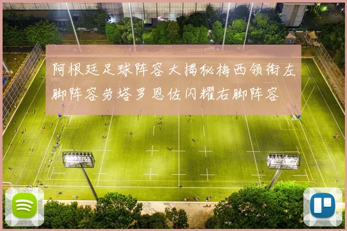 阿根廷足球阵容大揭秘梅西领衔左脚阵容劳塔罗恩佐闪耀右脚阵容